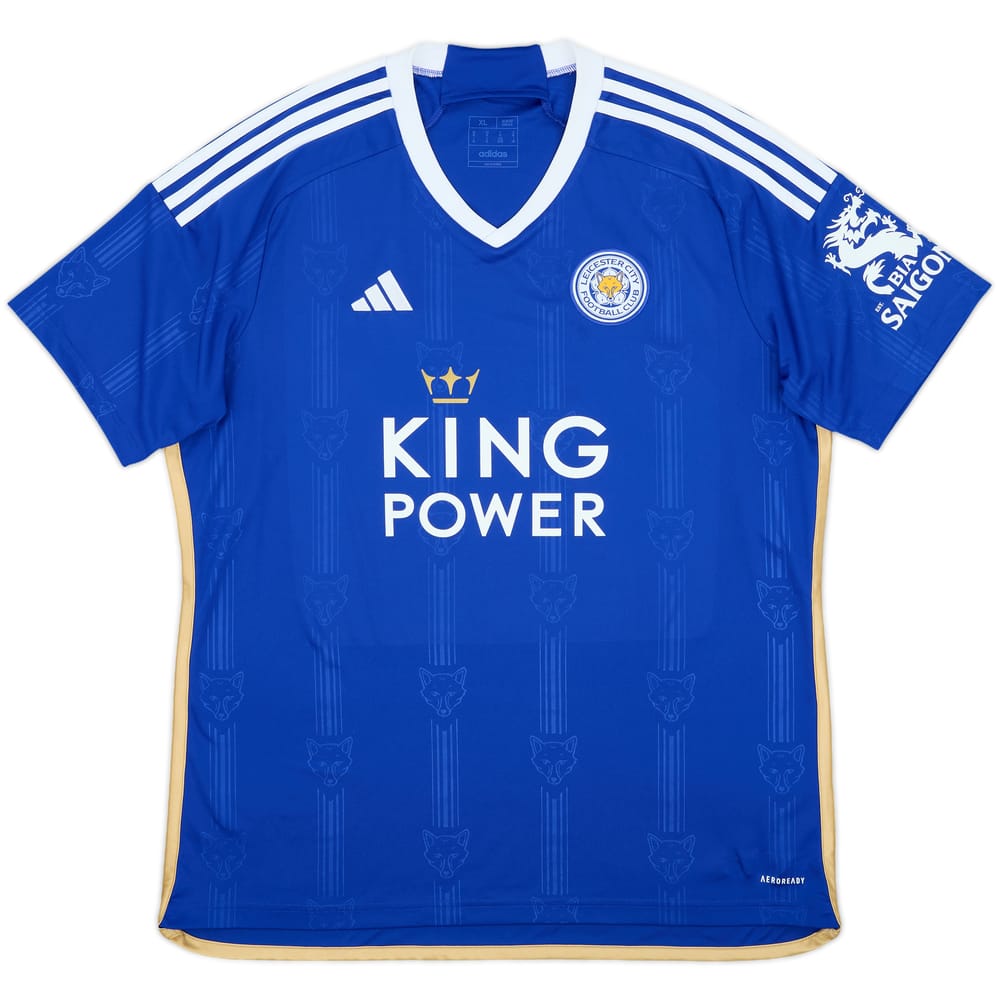 2023-24 Leicester Home Shirt - 9/10 - (XL)