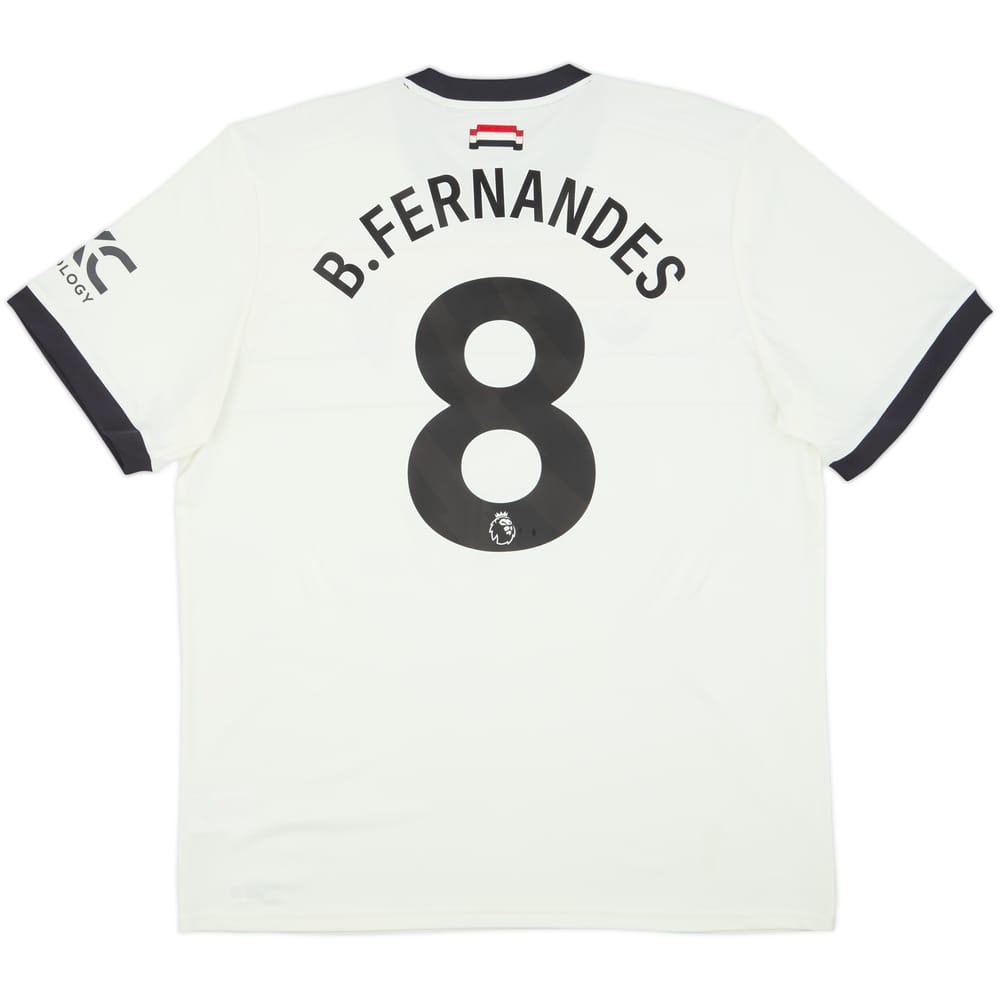 2024-25 Manchester United Third Shirt B.Fernandes #8 - 8/10 - (XL)