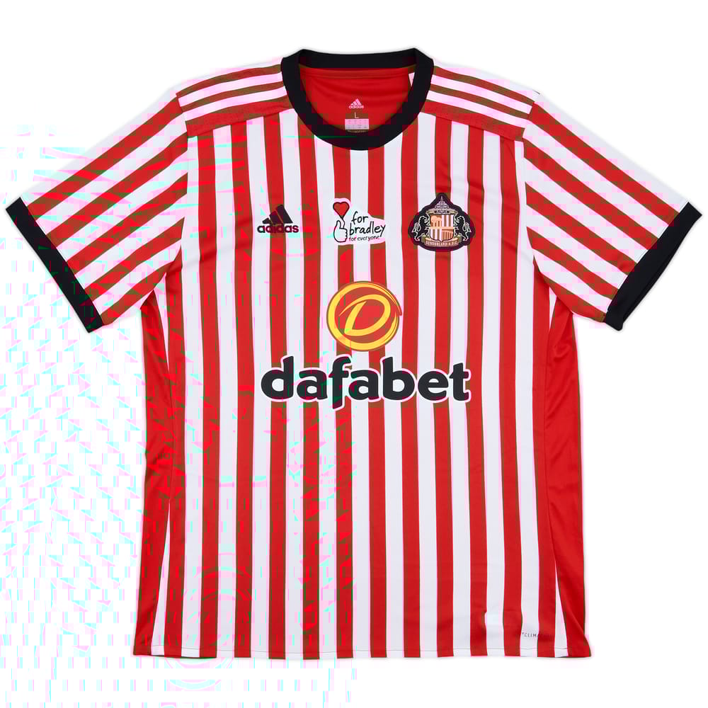 2017-18 Sunderland Home Shirt - 10/10 - (L)