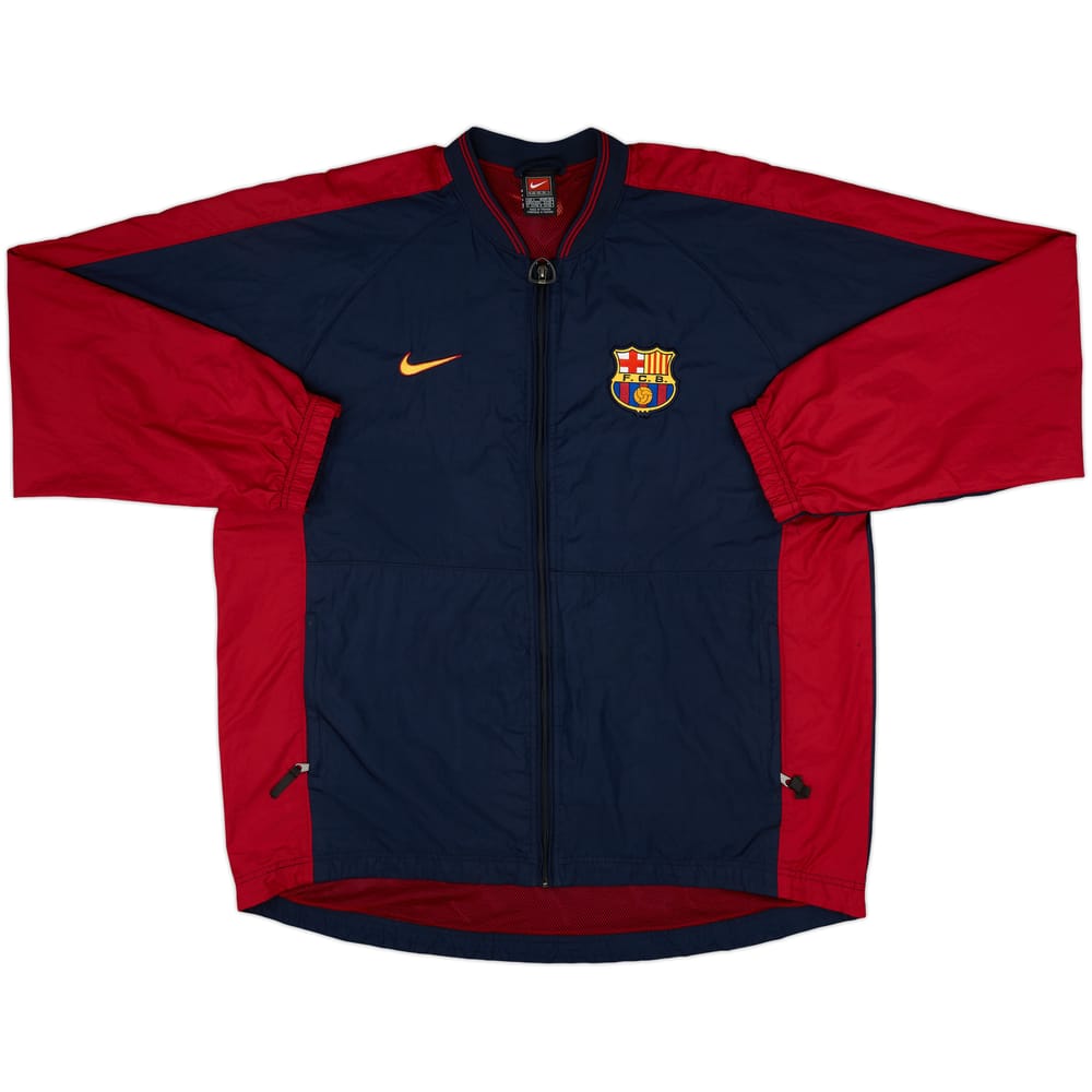 1998-99 Barcelona Nike Track Jacket - 8/10 - (L)