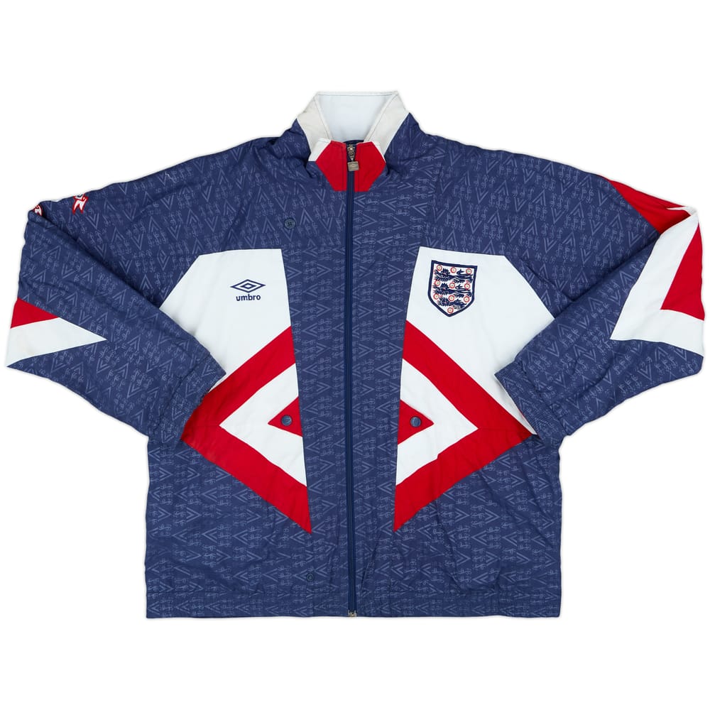 1990-92 England Umbro Jacket - 7/10 - (XL)