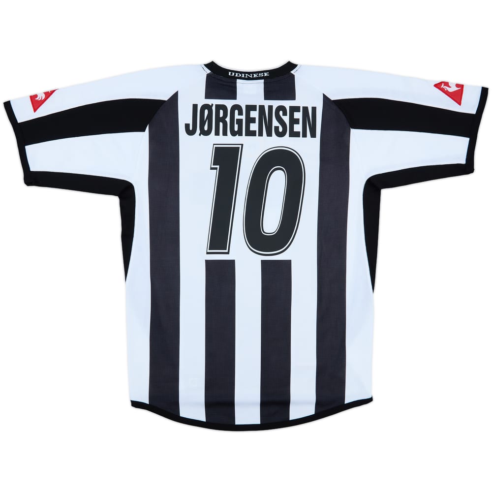2003-04 Udinese Home Shirt Jorgensen #10 - 8/10 - (XL)