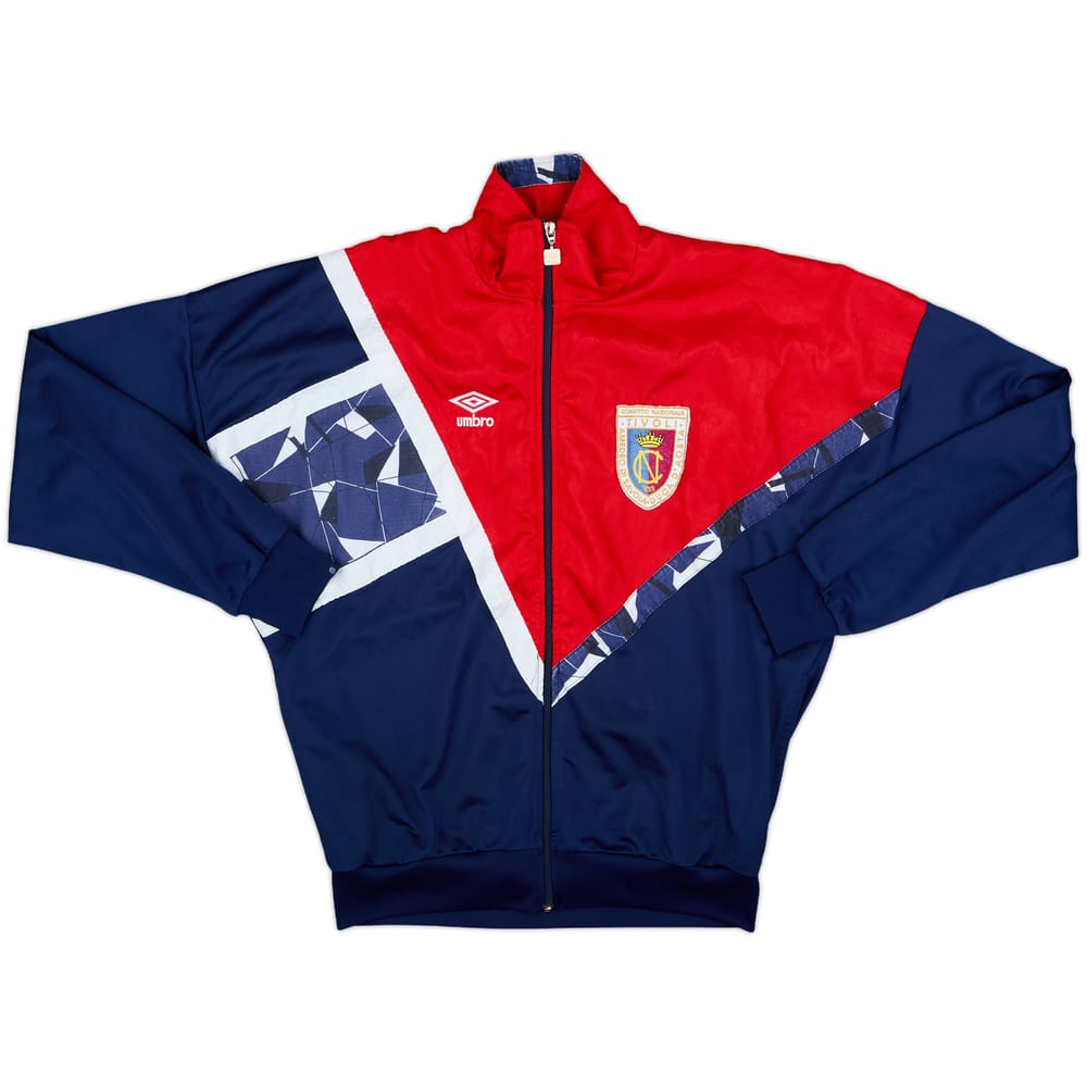 1990s Umbro Template Track Jacket (Convitto Nazionale) - 6/10 - (M)