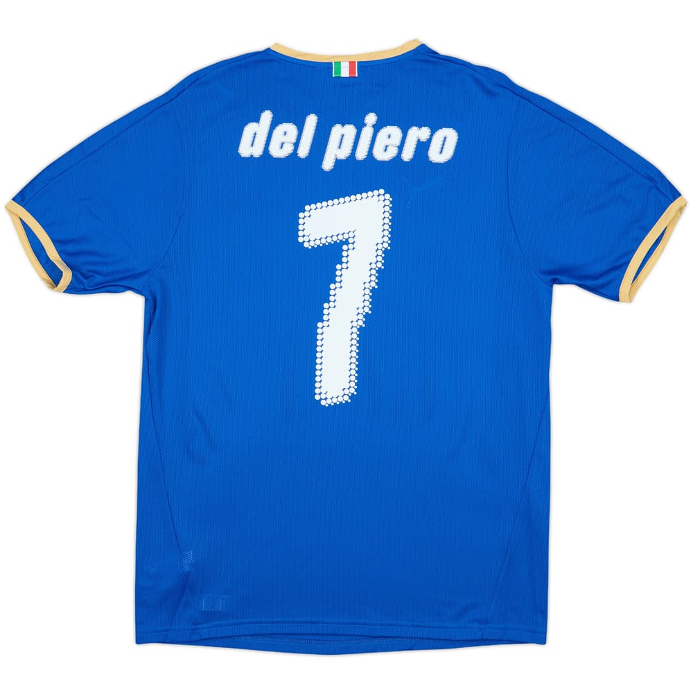 2007-08 Italy Basic Home Shirt Del Piero #7 - 10/10 - (M)