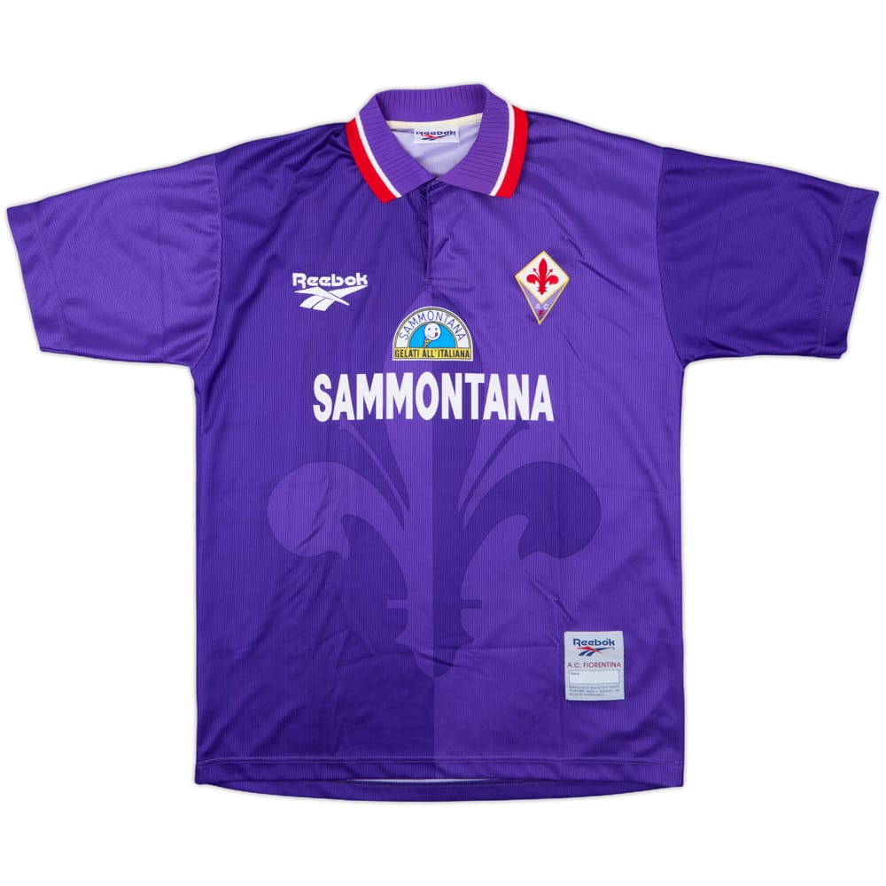1996-97 Fiorentina Home Shirt - 8/10 - (XL)