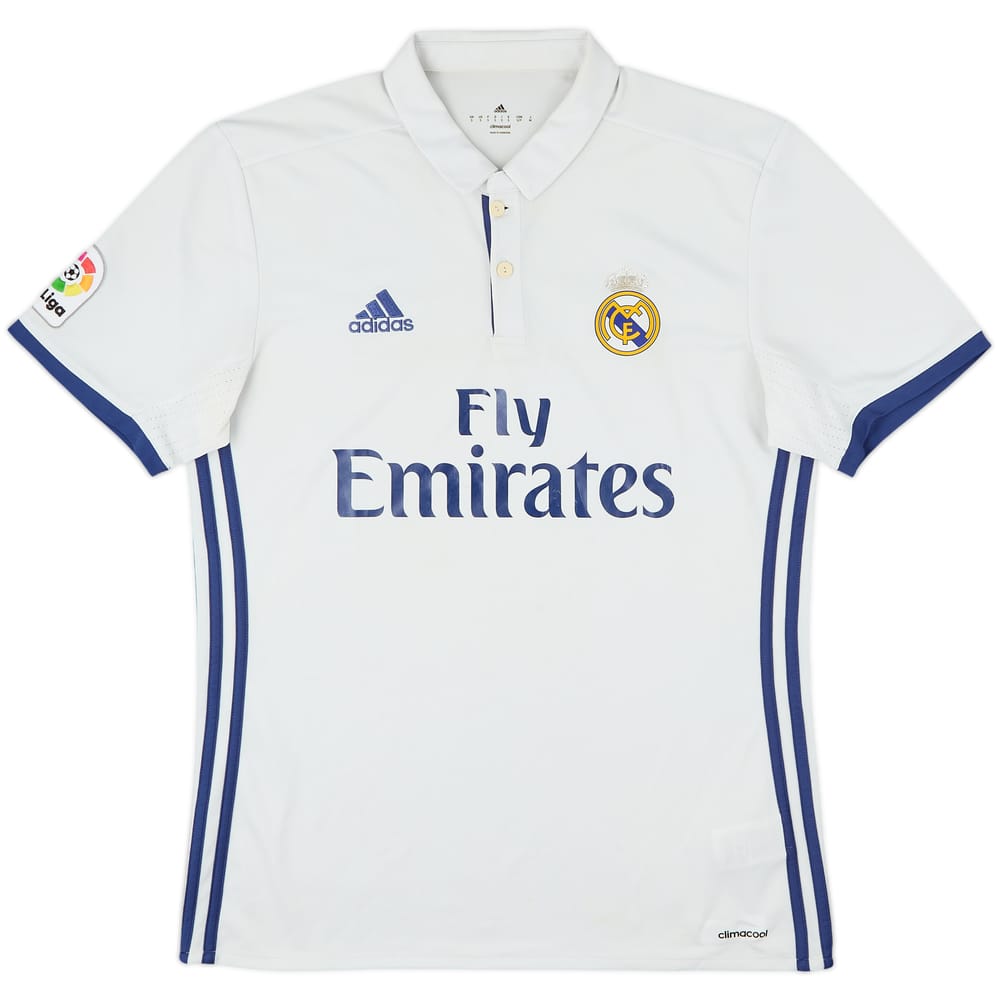 2016-17 Real Madrid Home Shirt - 5/10 - (S)