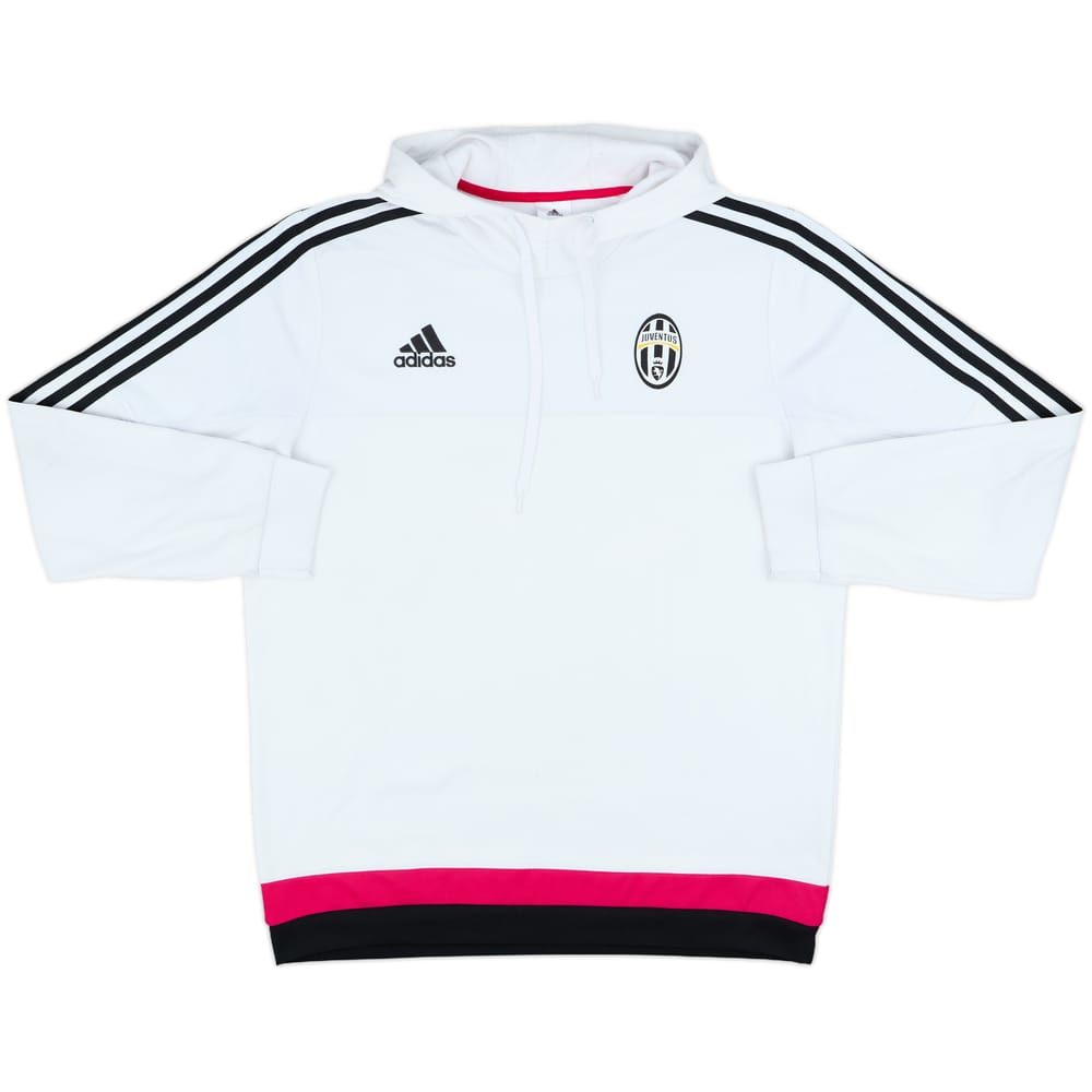 2015-16 Juventus adidas Hooded Top - 7/10 - (L)