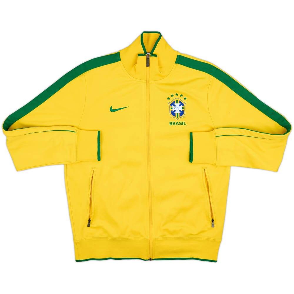 2011-12 Brazil Nike Track Jacket - 6/10 - (M)
