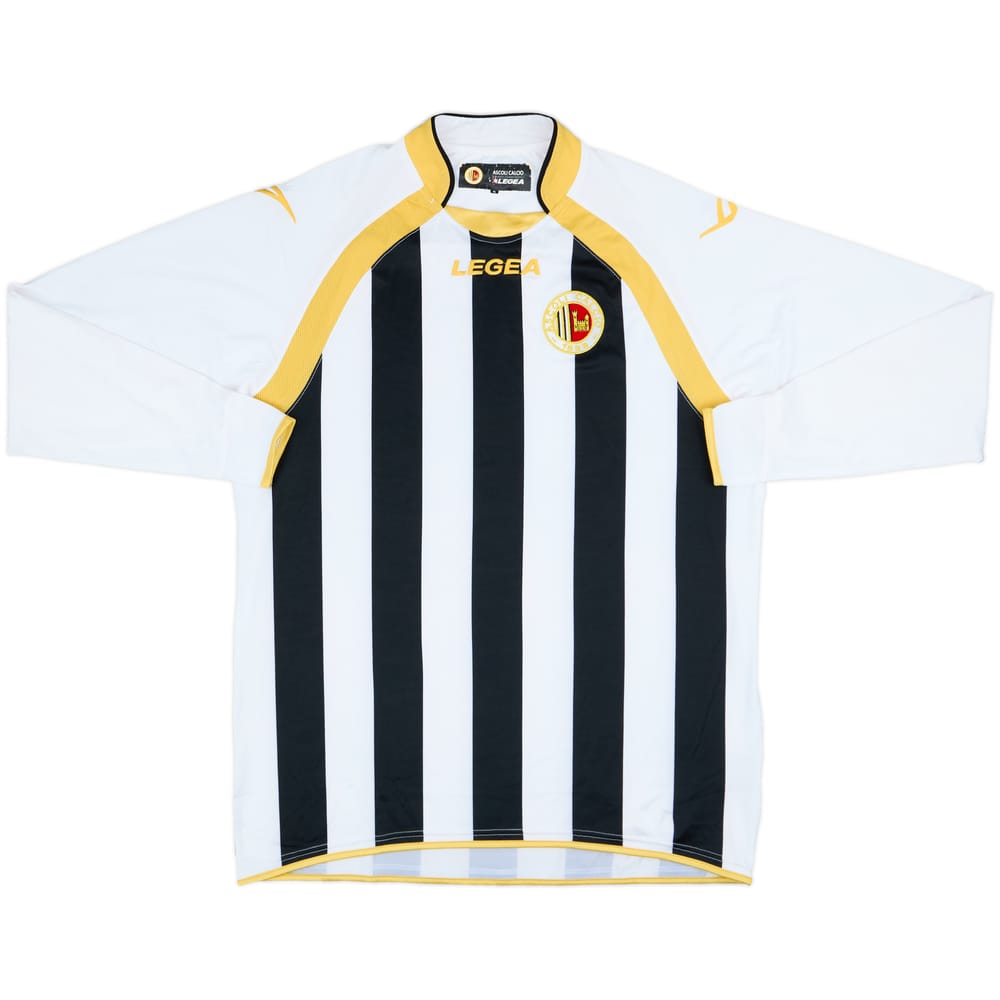 2010-11 Ascoli Home L/S Shirt - 8/10 - (XL)