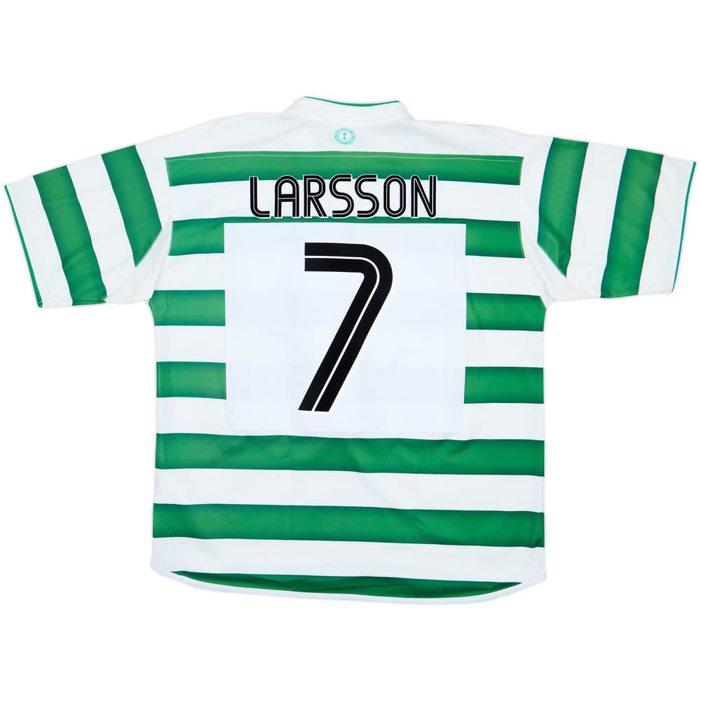 2003-04 Celtic Home Shirt Larsson #7 - 4/10 - (L)
