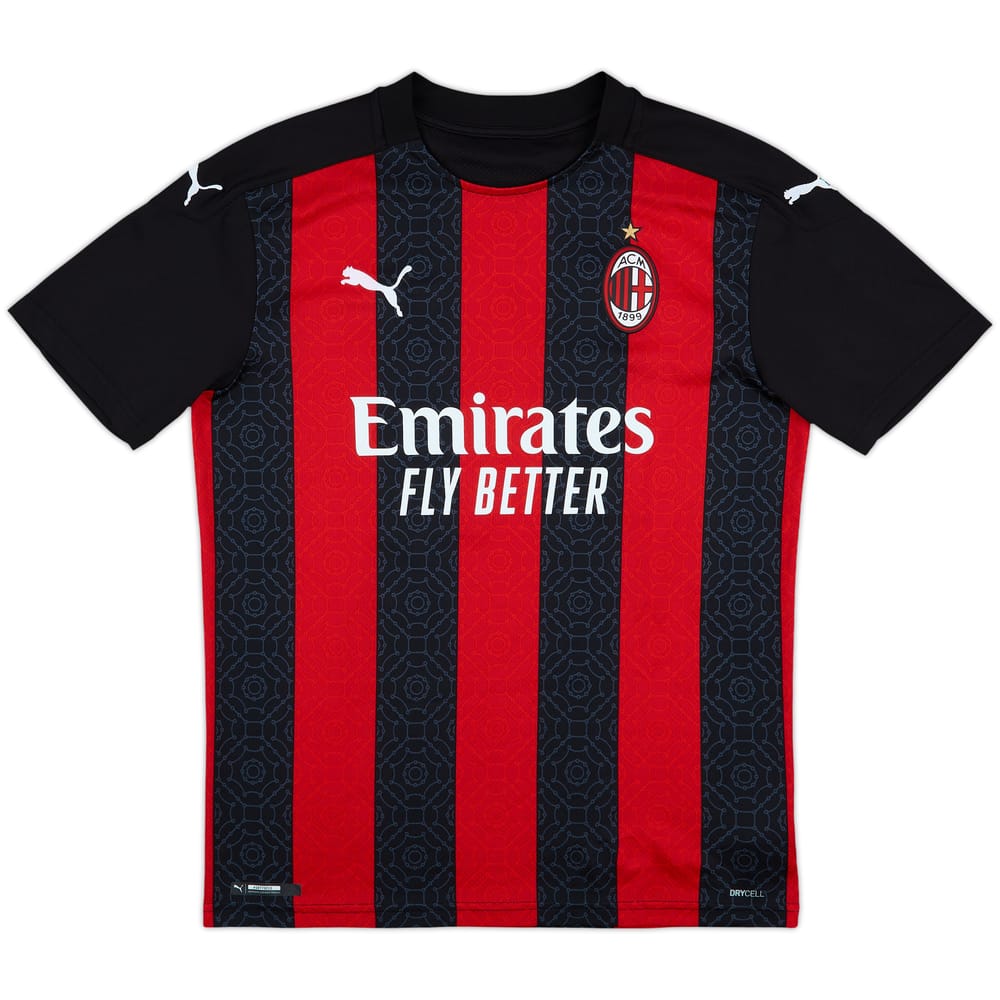2020-21 AC Milan Home Shirt #24 - 10/10 - (M)