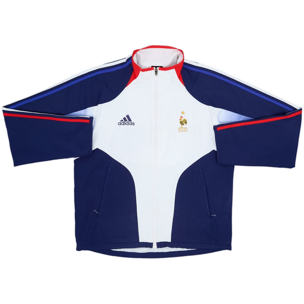 2002-04 France adidas Track Jacket - 8/10 - (M/L)