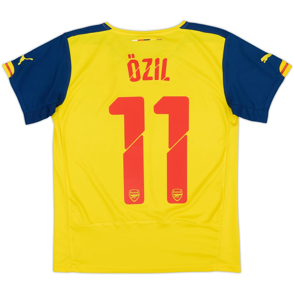 2014-15 Arsenal Away Shirt Ozil #11 - 5/10 - (XL.Boys)