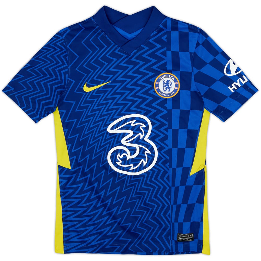 2021-22 Chelsea Home Shirt - 6/10 - (S.Boys)