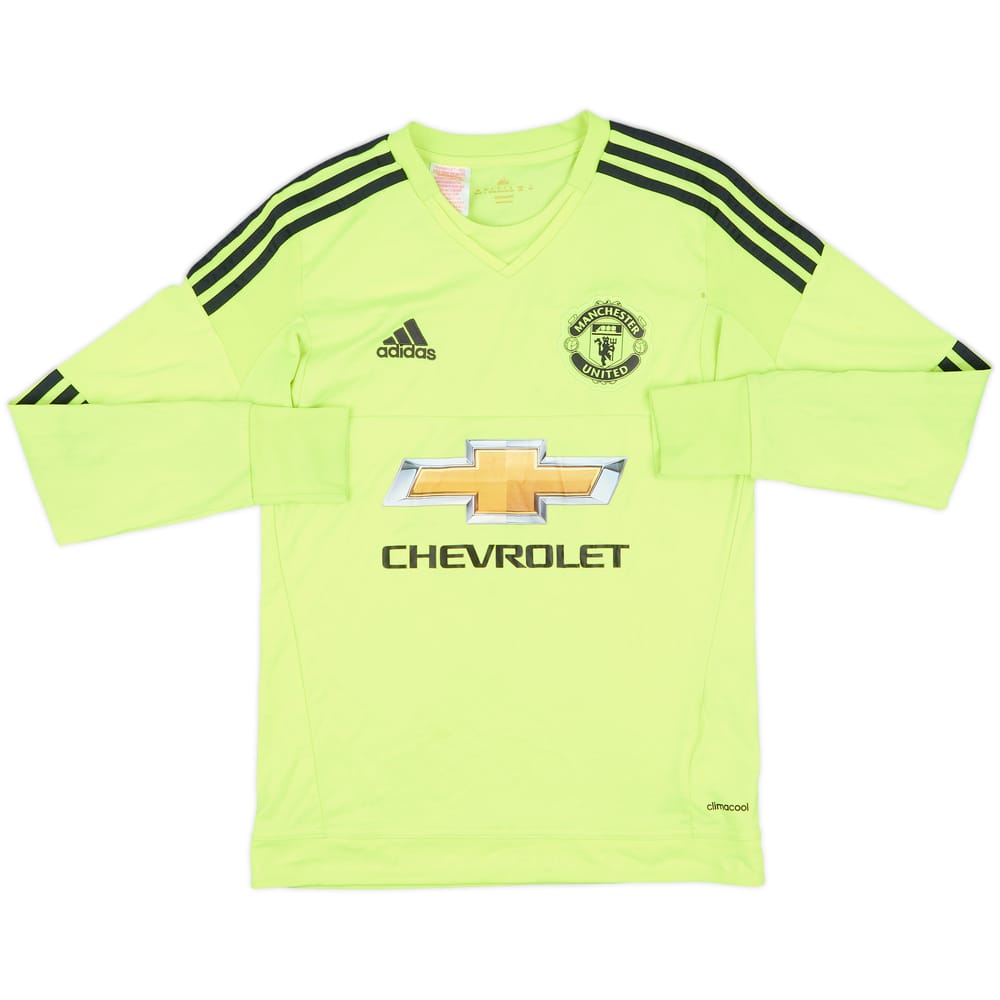 2015-16 Manchester United GK Shirt - 5/10 - (L.Boys)