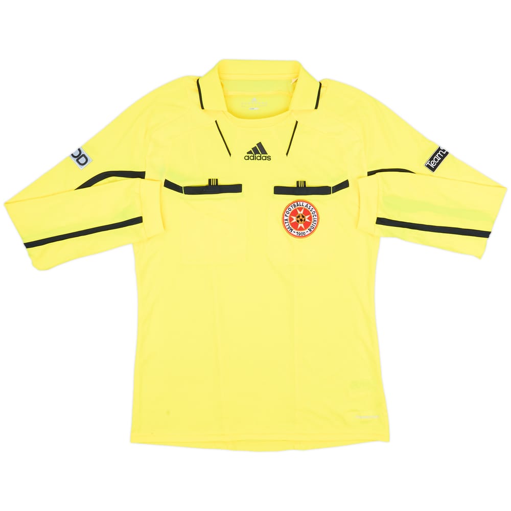 2010-11 Malta adidas Referee L/S Shirt - 7/10 - (M)