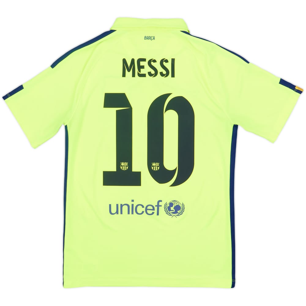 2014-15 Barcelona Third Shirt Messi #10 - 6/10 - (S)