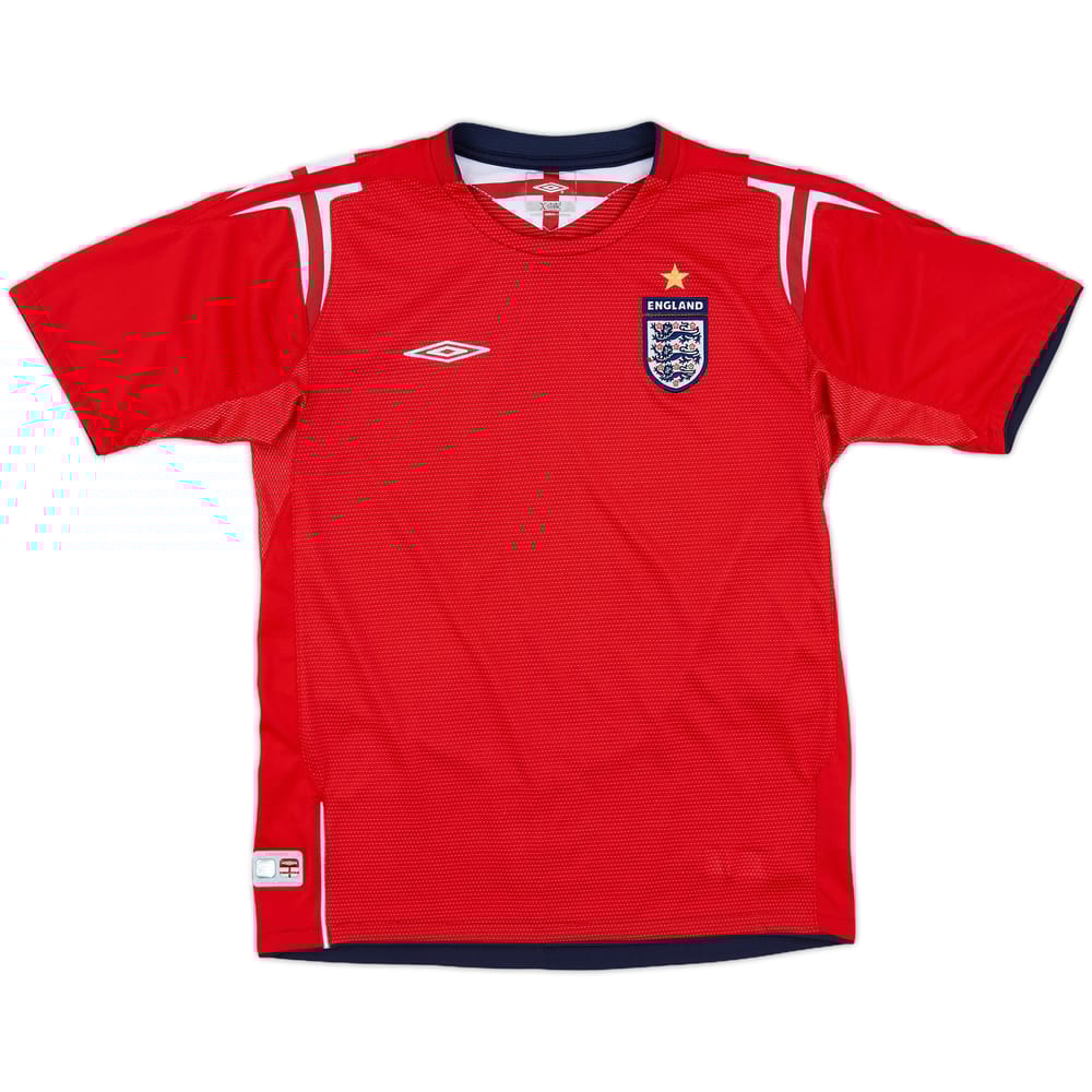 2004-06 England Away Shirt - 9/10 - (L.Boys)