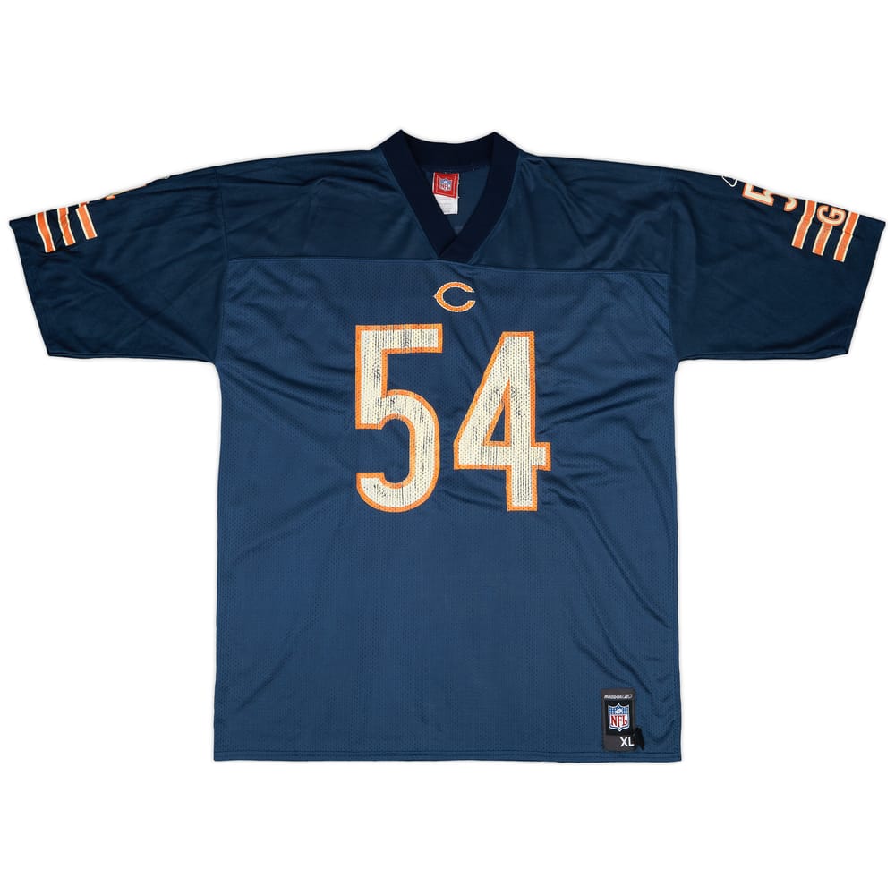 2005-06 Chicago Bears Urlacher #54 Reebok Replica Home Jersey - 5/10 - (XL)