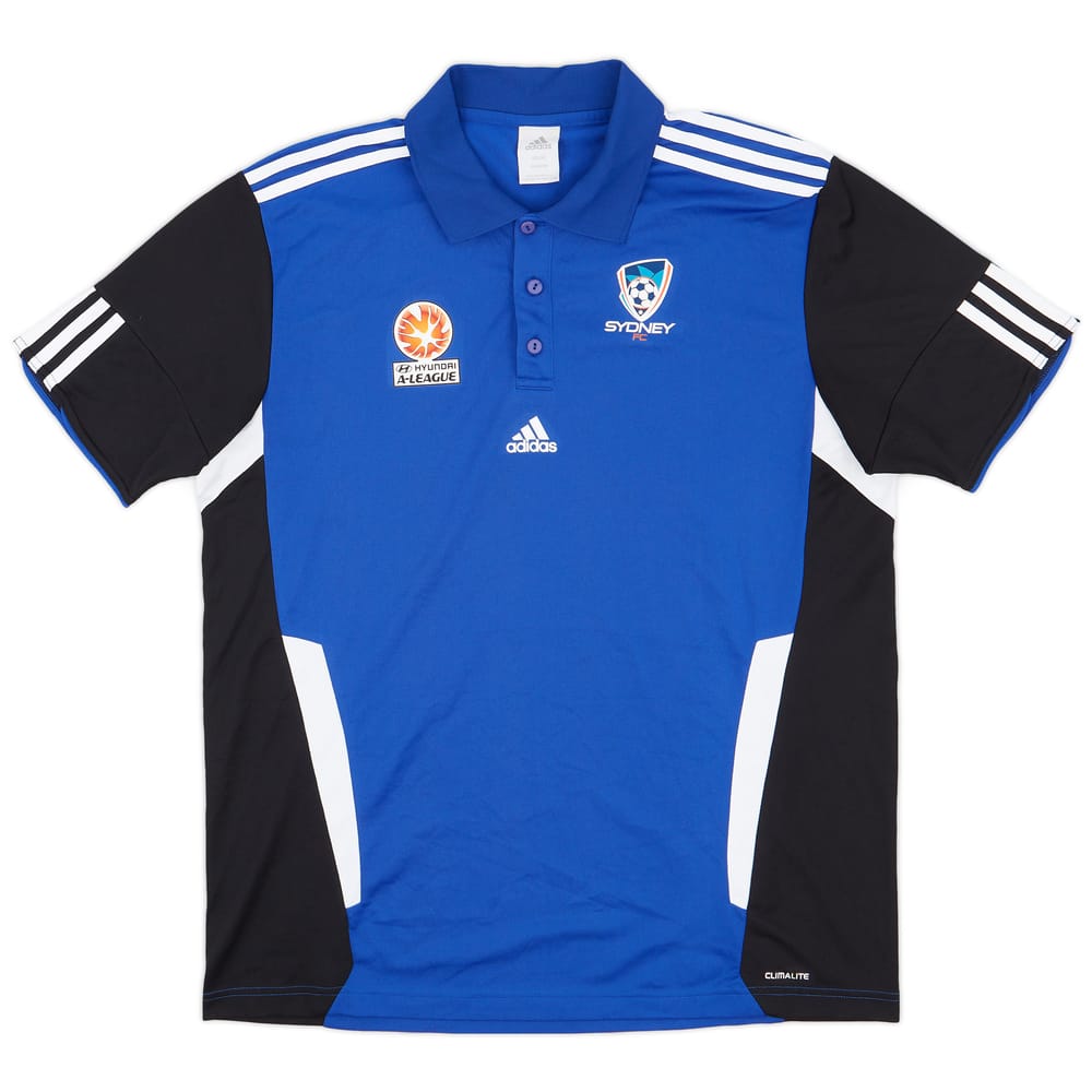 2013-14 Sydney FC adidas Polo Shirt - 8/10 - (XXL)