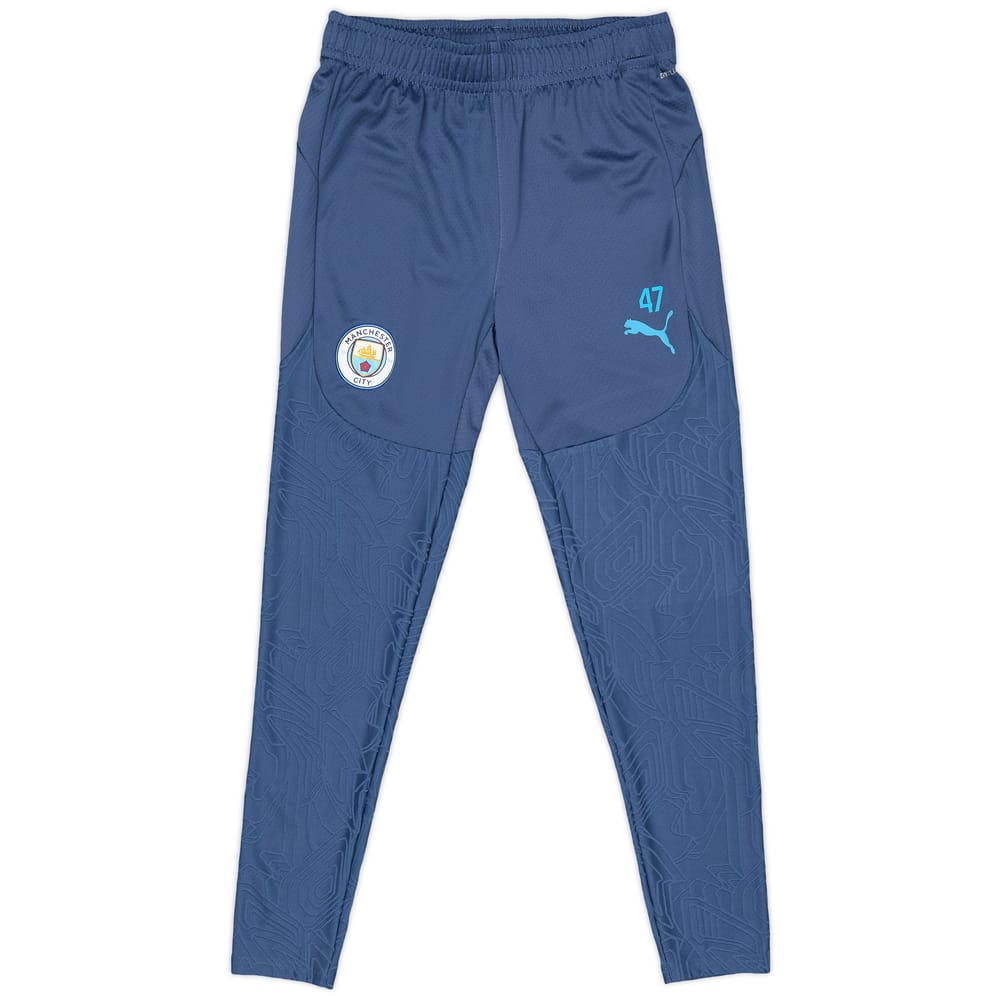 2024-25 Manchester City Player Issue Training Pants/Bottoms #47 (Foden) - 9/10 - (S)