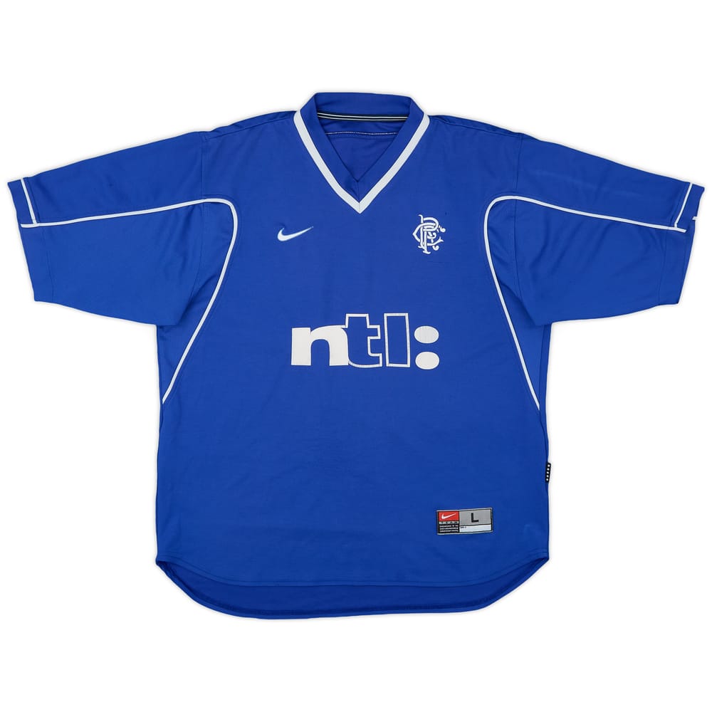 1999-01 Rangers Home Shirt - 5/10 - (L)