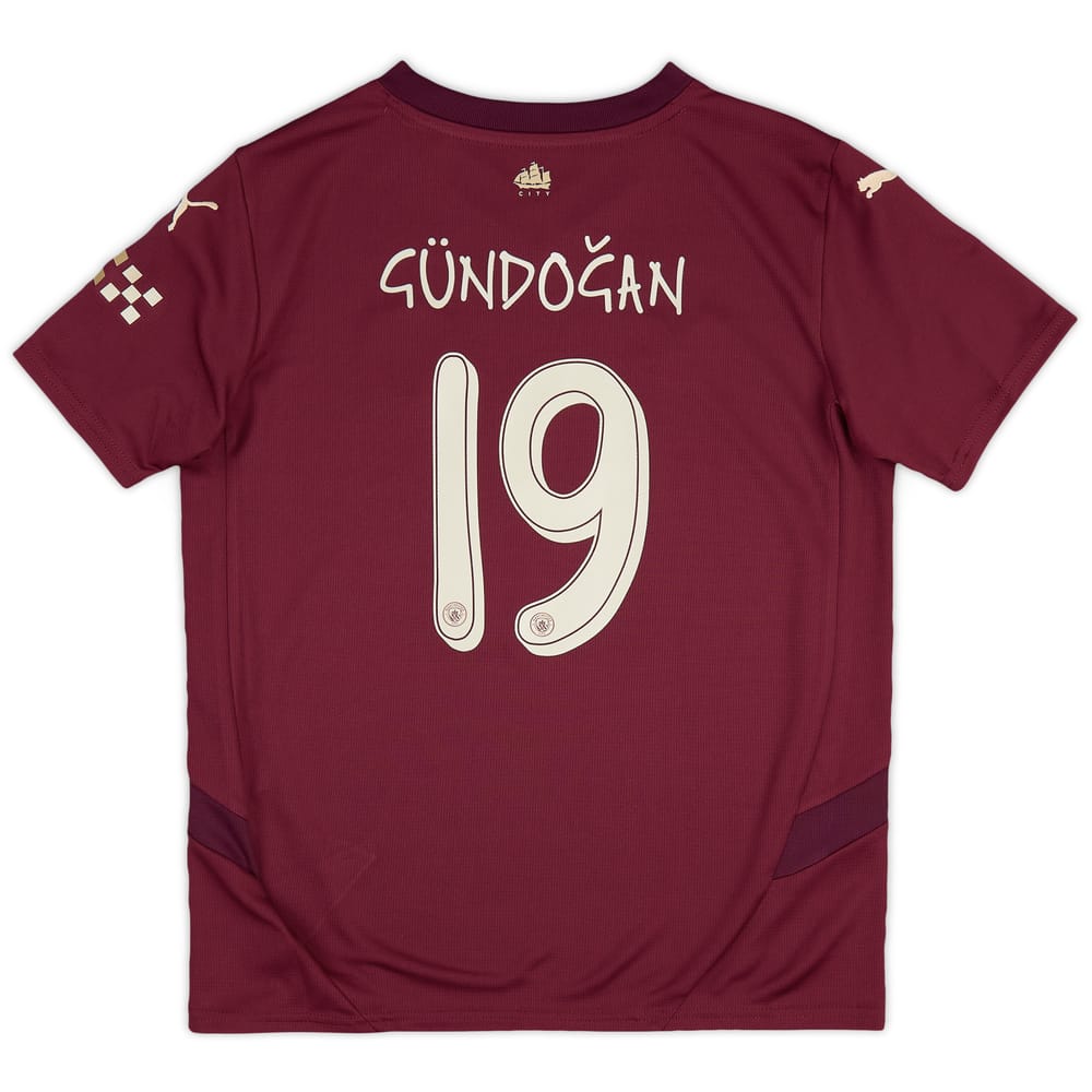 2024-25 Manchester City Third Shirt Gundogan #19 (KIDS)