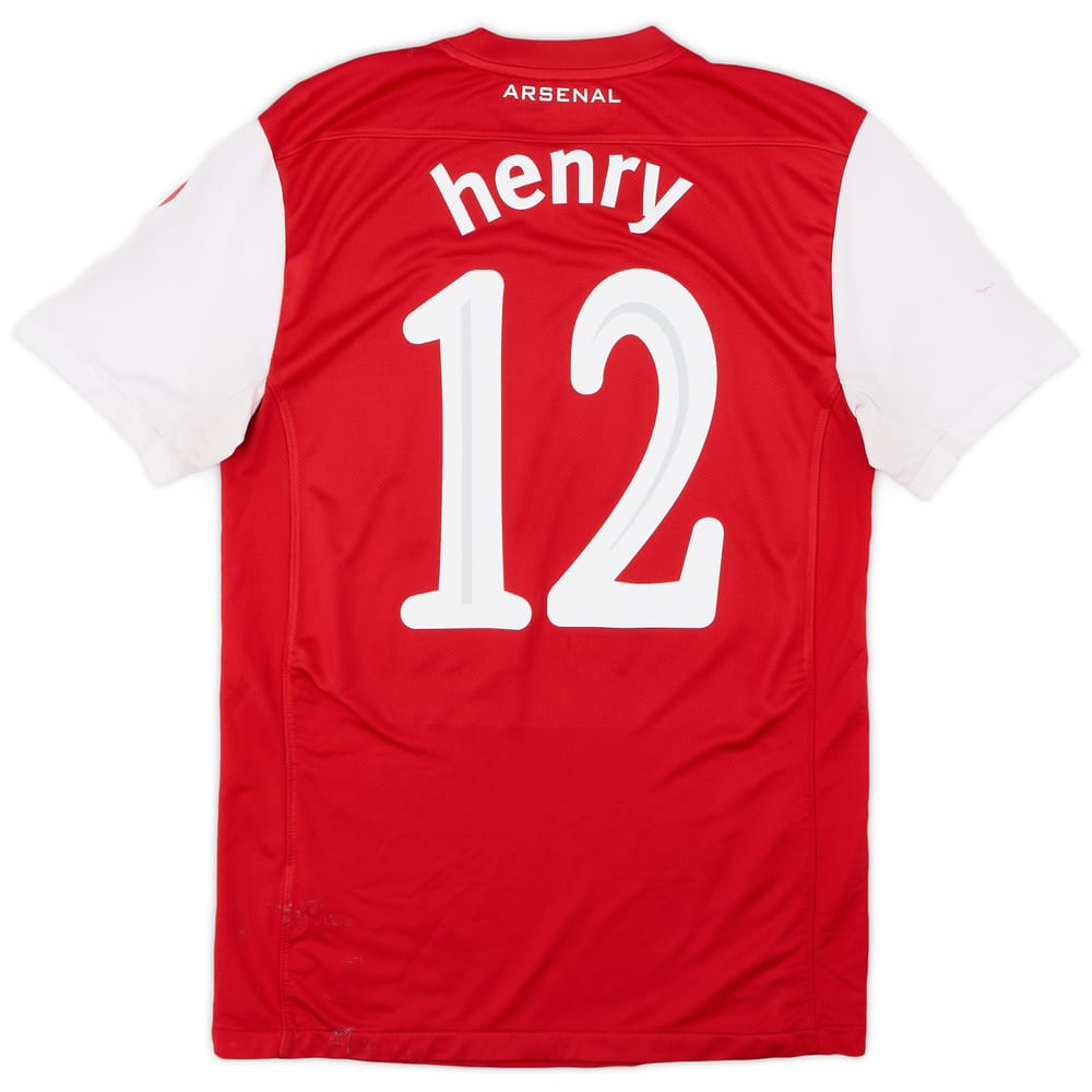 2011-12 Arsenal Home Shirt Henry #12 - 7/10 - (S)