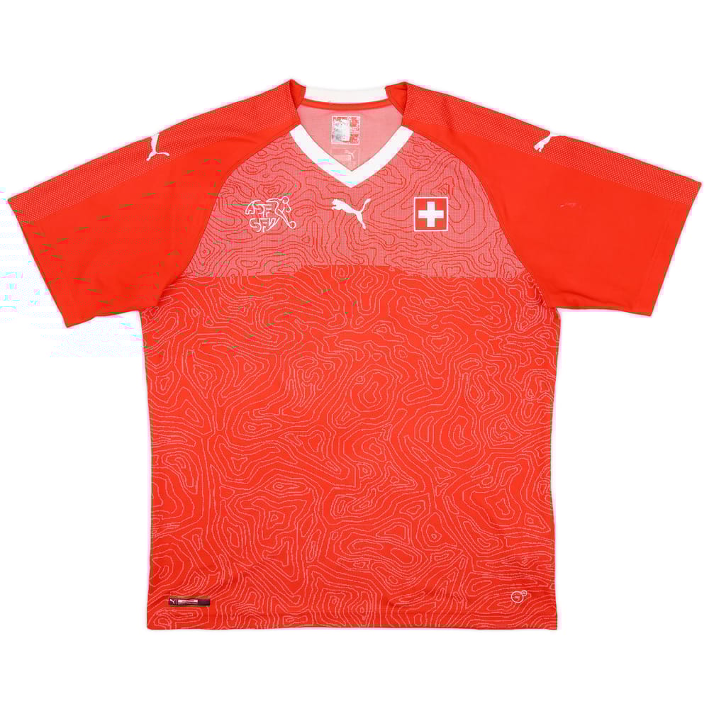 2018-20 Switzerland Home Shirt - 5/10 - (XL)