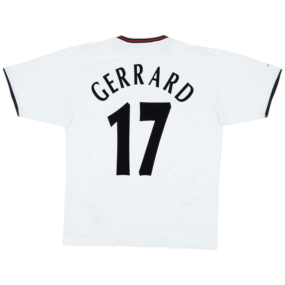 2003-04 Liverpool Away Shirt Gerrard #17 - 6/10 - (L)