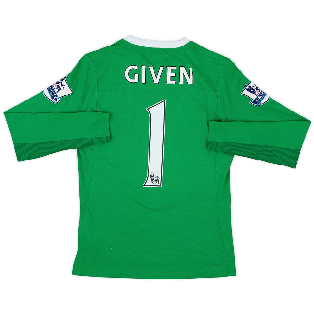 2009-10 Manchester City GK Shirt Given #1 - 5/10 - (L.Boys)