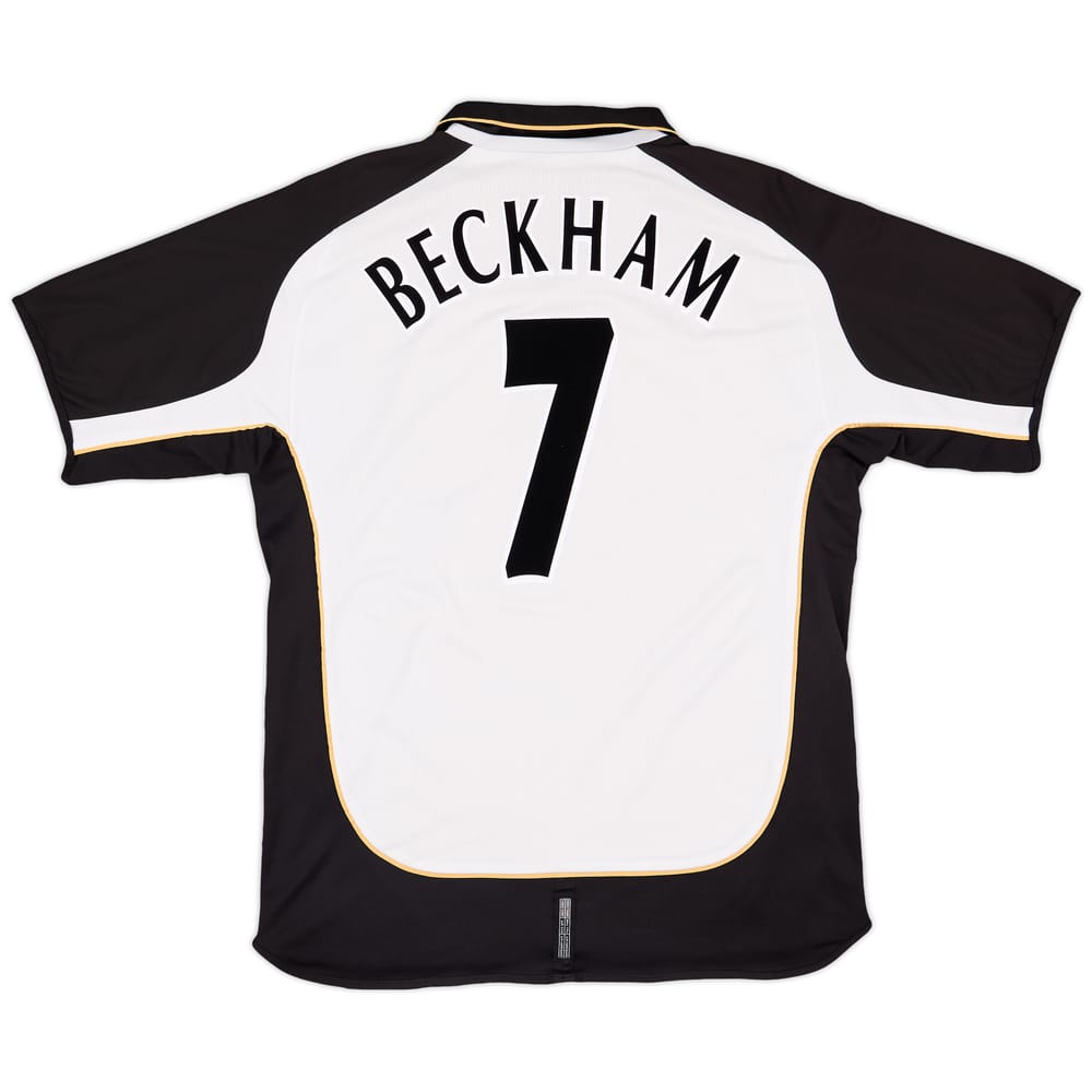 2001-02 Manchester United Centenary Away/Third Shirt Beckham #7 - 5/10 - (L)