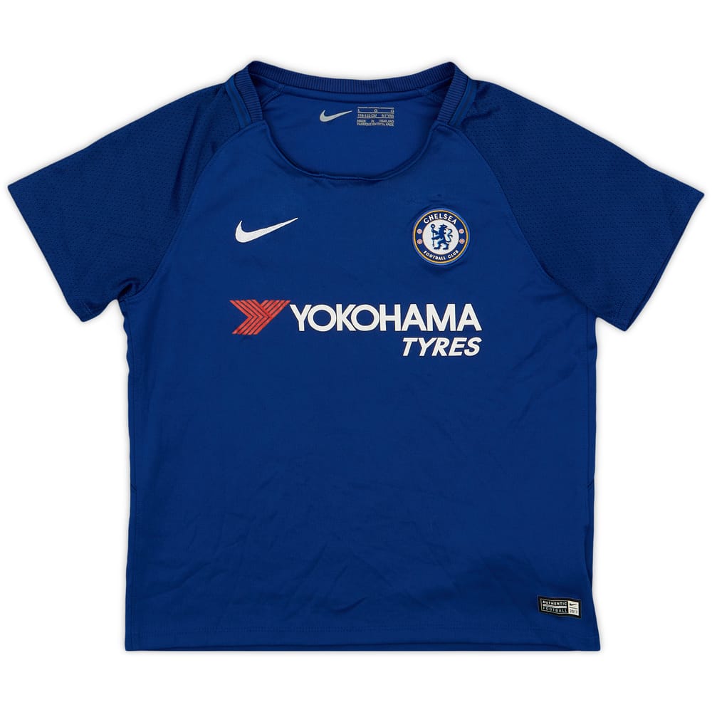2017-18 Chelsea Home Shirt - 8/10 - (6-7 Years)