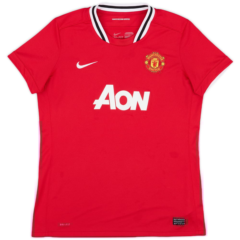 2011-12 Manchester United Home Shirt - 7/10 - (Women's L)