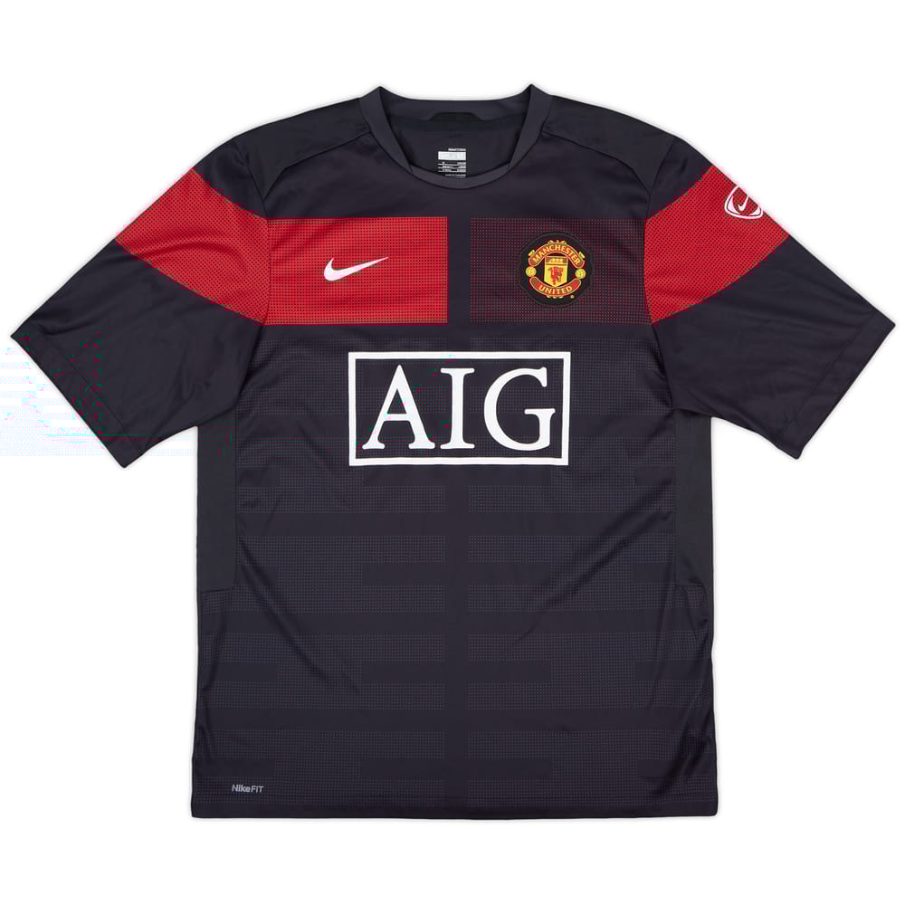 2009-10 Manchester United Nike Training Shirt - 9/10 - (M)