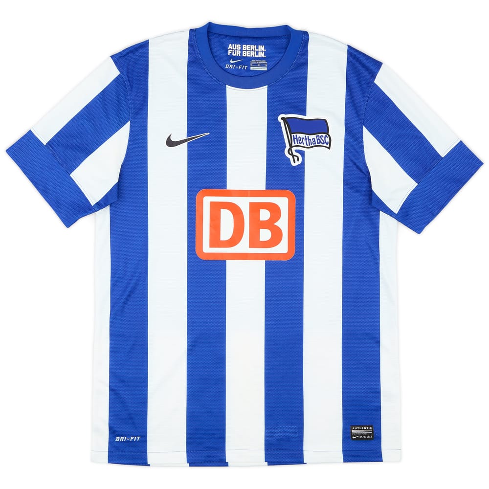 2012-13 Hertha Berlin Home Shirt - 8/10 - (M)