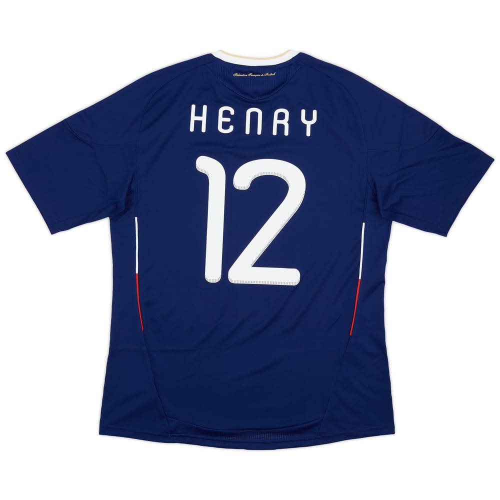 2009-10 France Home Shirt Henry #12 (L)
