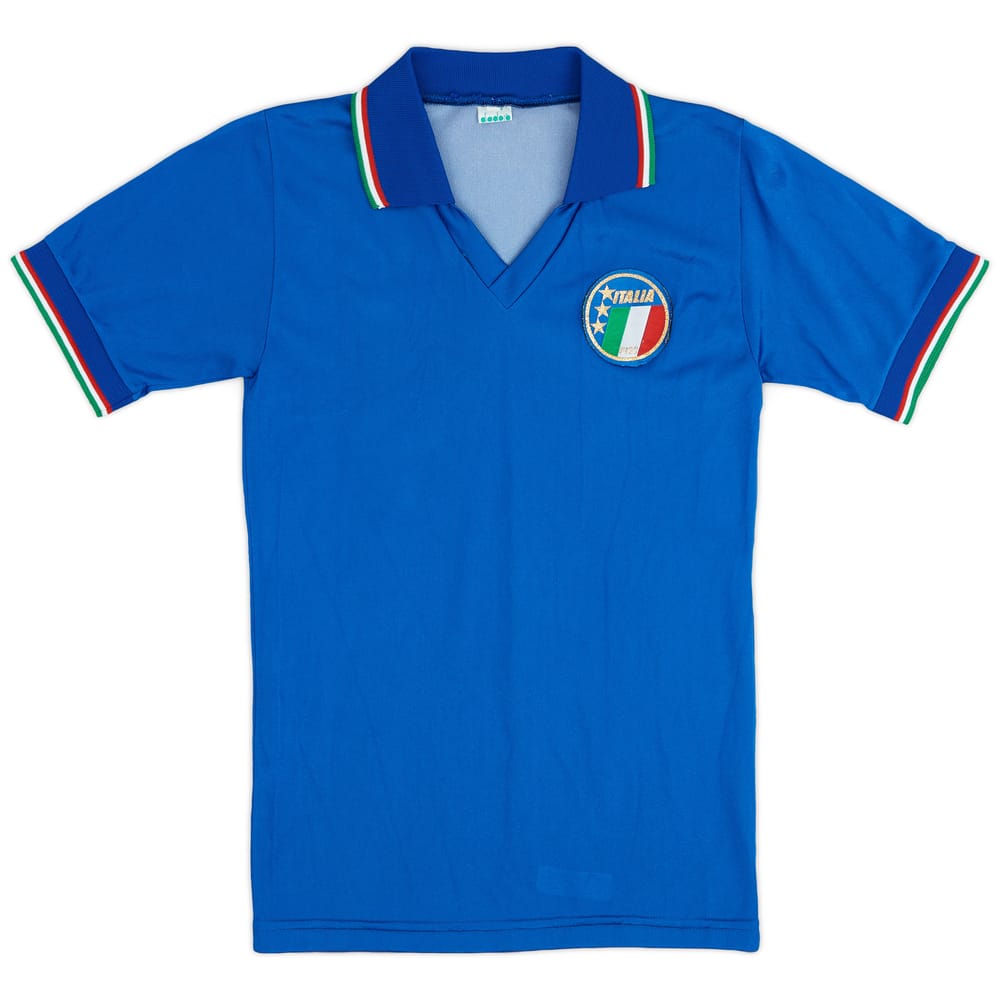 1986-90 Italy Home Shirt - 9/10 - (L.Boys)