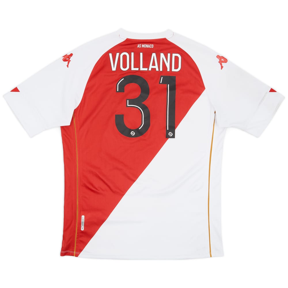 2020-21 Monaco Home Shirt Volland #31 - 6/10 - (L)