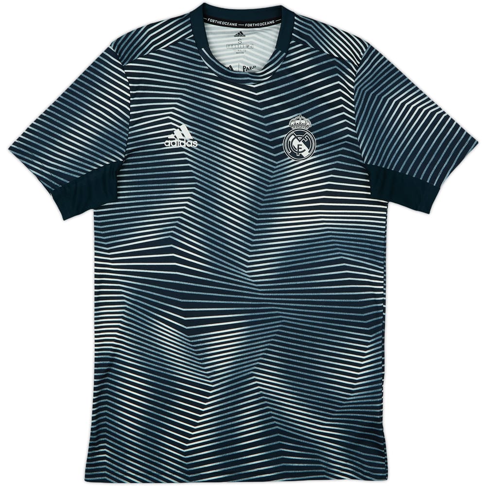 2018-19 Real Madrid adidas Training Shirt - 10/10 - (S)