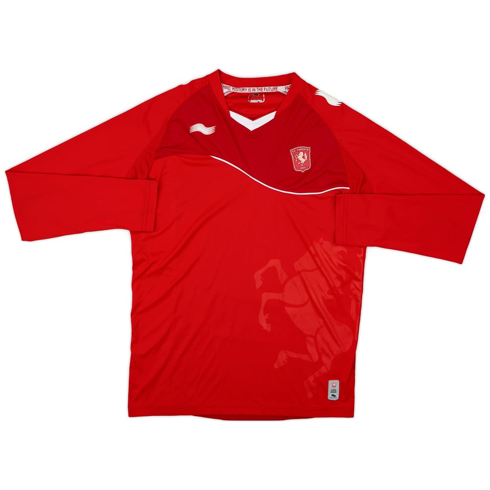 2011-12 FC Twente Home L/S Shirt - 7/10 - (XL)