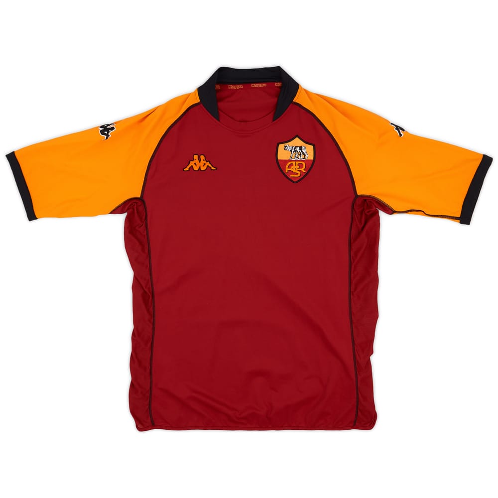 2002-03 Roma European Home Shirt - 9/10 - (3XL)