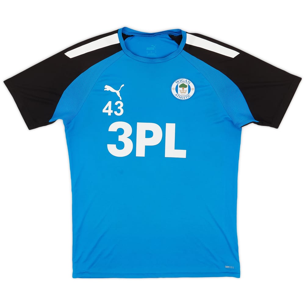 2021-22 Wigan Athletic Player Issue Puma Training Shirt #43 - 6/10 - (M)