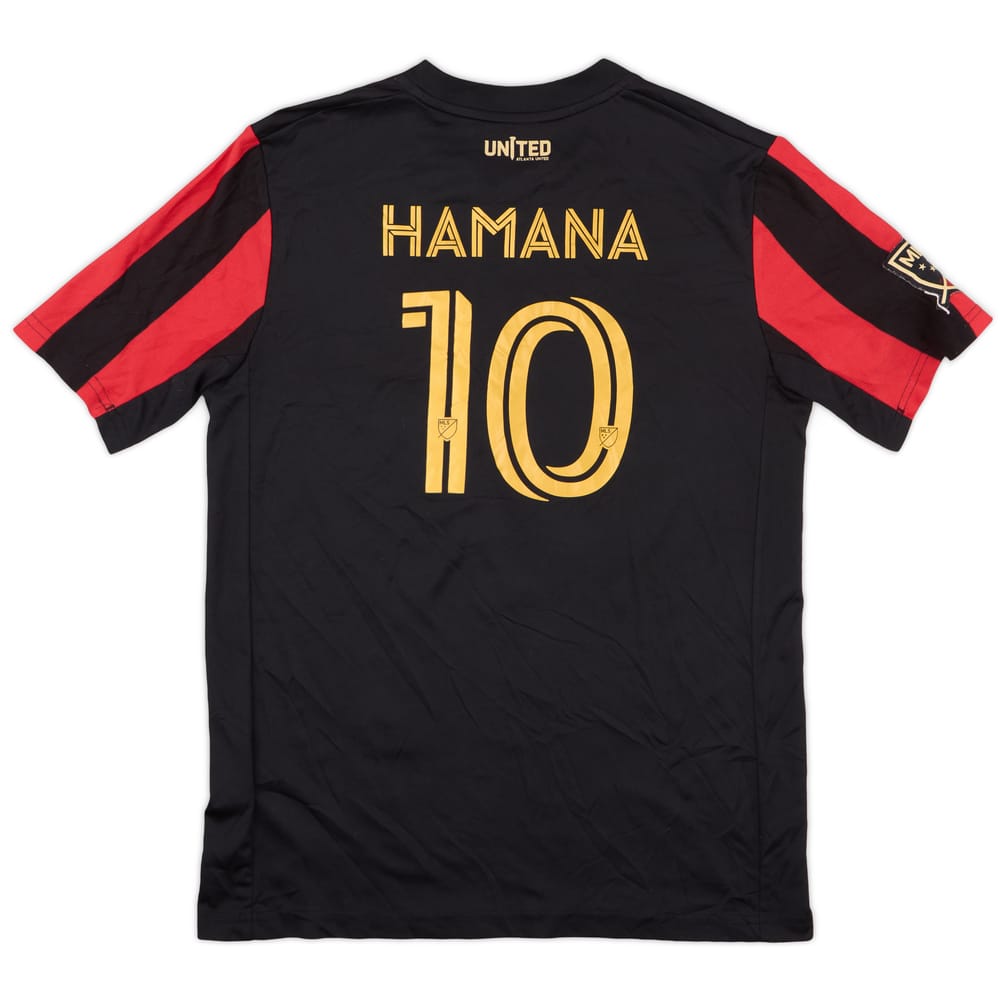 2019-20 Atlanta United Home Shirt Hamana #10 - 5/10 - (L.Boys)