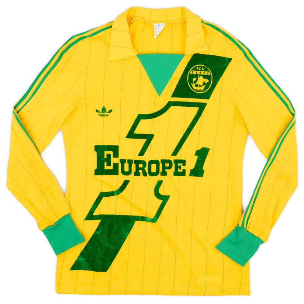 1981-82 Nantes Home Home L/S Shirt - 8/10 - (M)