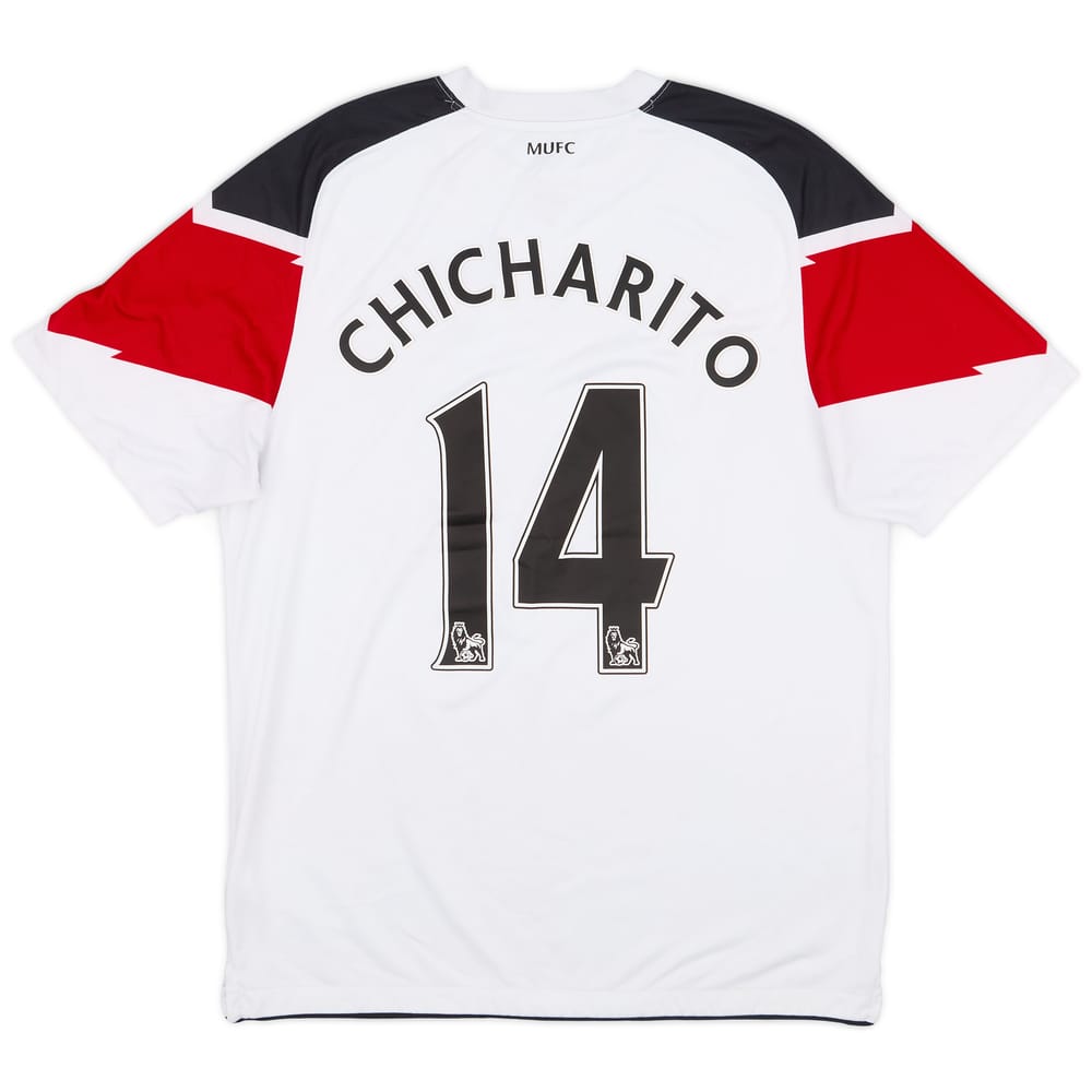 2010-12 Manchester United Away Shirt Chicharito #14 - 4/10 - (M)