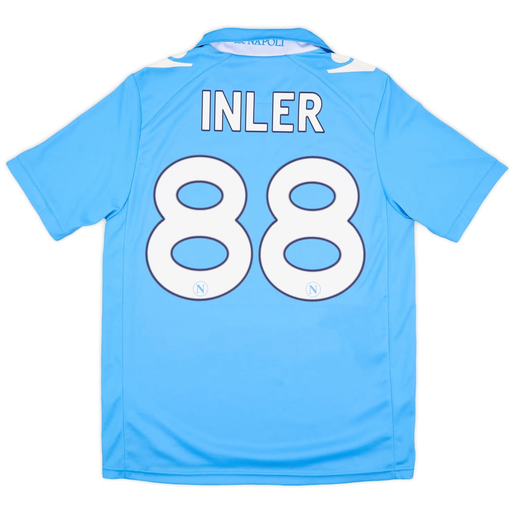 2011-12 Napoli Home Shirt Inler #88 - 8/10 - (M)