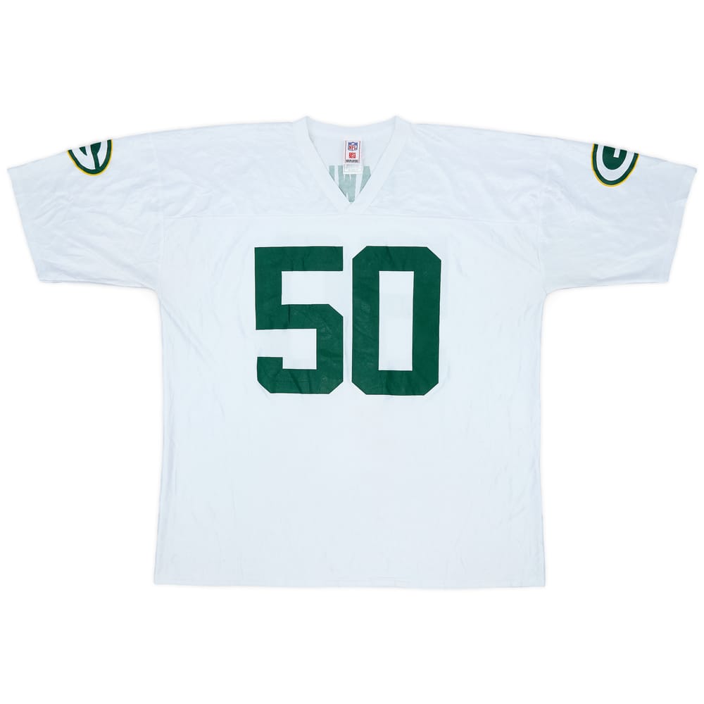 2007 Green Bay Packers Hawk #50 NFL Replica Away Jersey - 8/10 - (XXL)