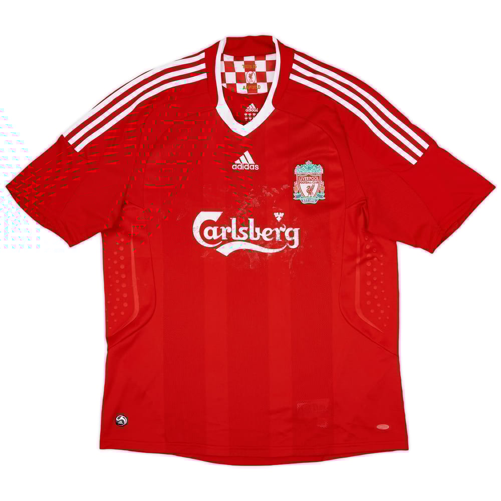 2008-10 Liverpool Home Shirt - 4/10 - (XL)