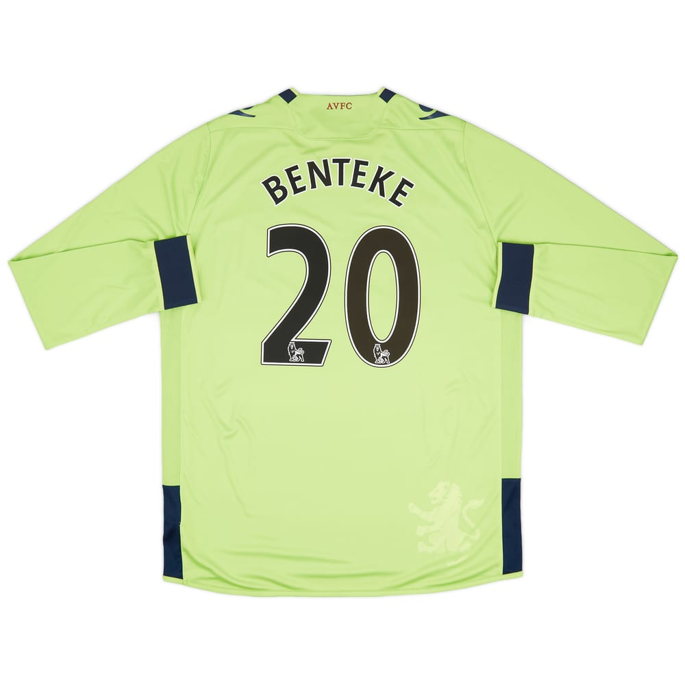 2013-14 Aston Villa Third L/S Shirt Benteke #20 (XL)